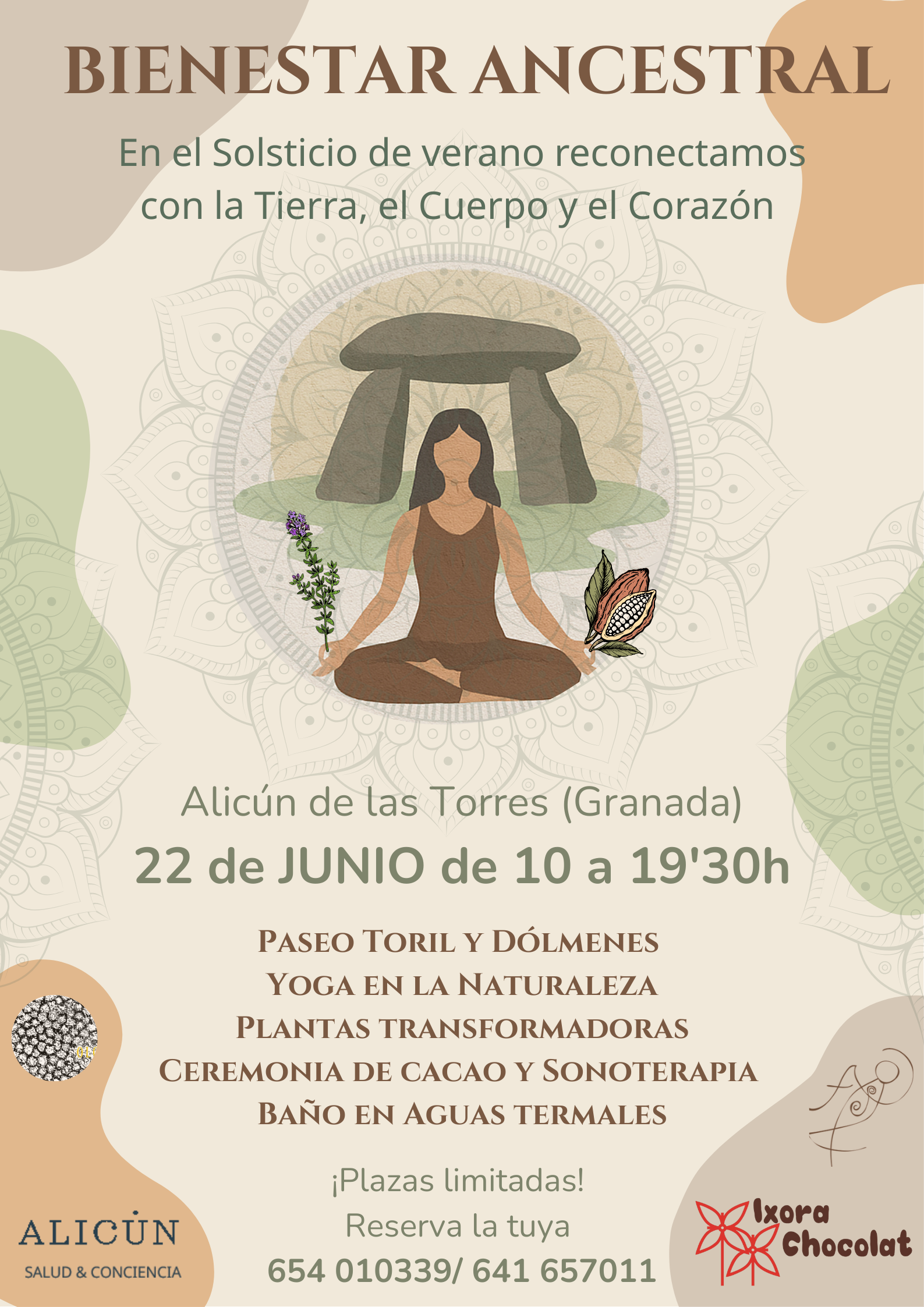 cartel Jornada Bienestar ancestral solsticio